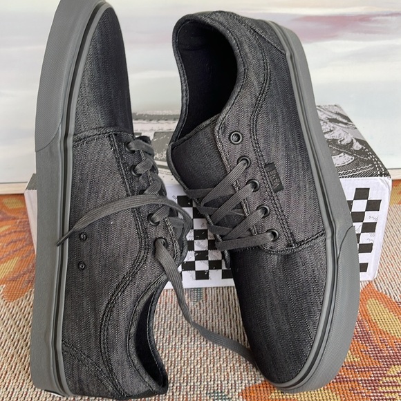 Vans Men’s Skate Chukka Low
Black/Grey/Denim
VN0A4BX45BR
Sneakers - Picture 9 of 16